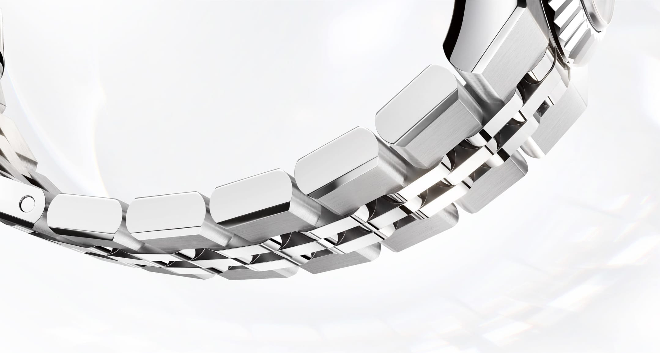 Land-Dweller 40 Oystersteel and white gold