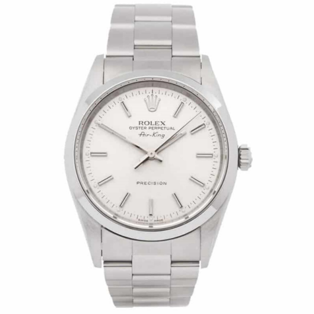 Rolex Air King 14000 Stainless Steel White Dial Replica