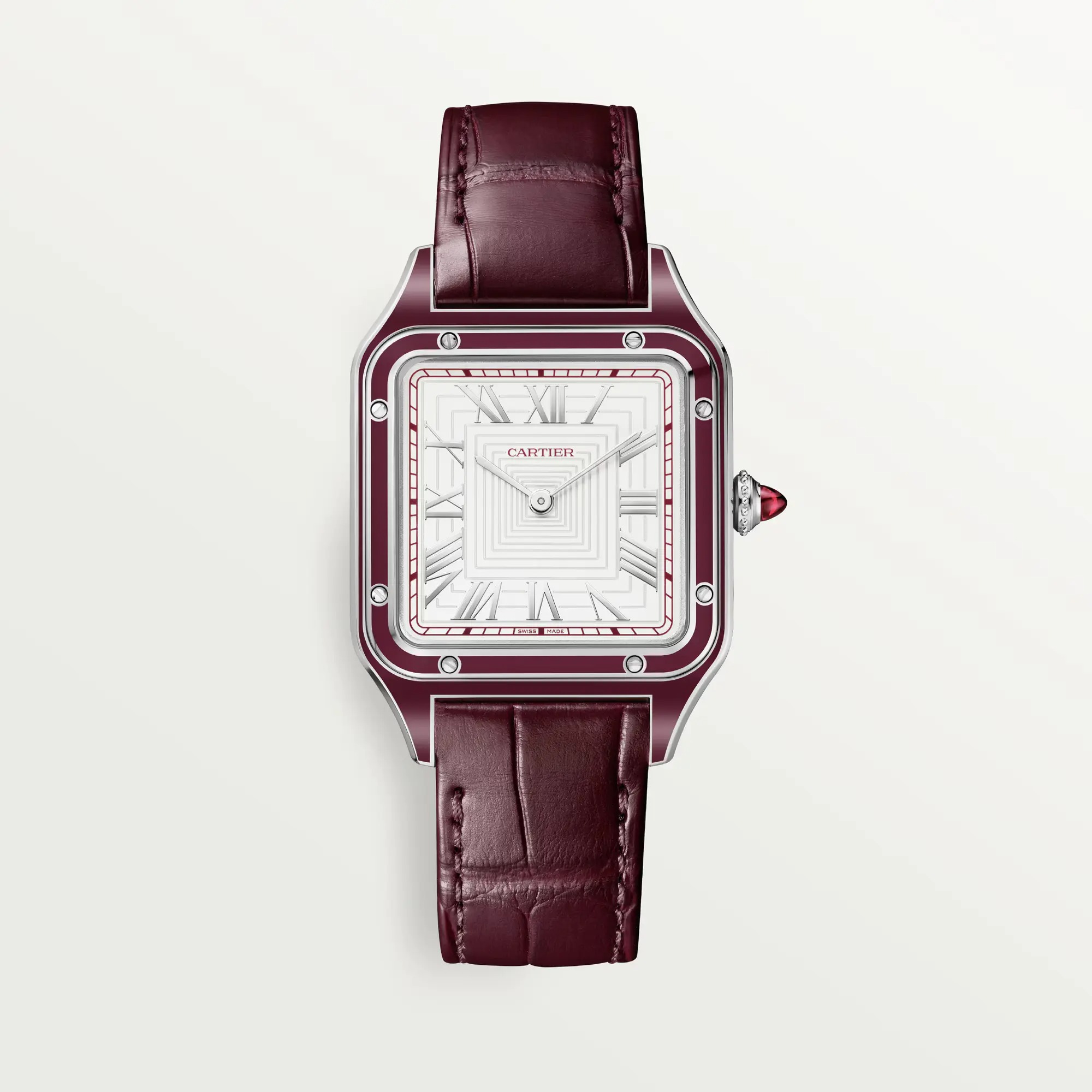 Cartier Santos Large Model Dumont Platinum Limited Edition WGSA0053