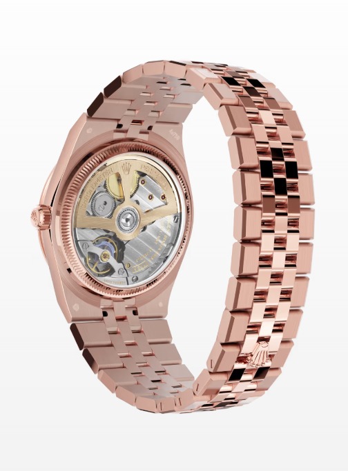 Land-Dweller 36 Everose gold and diamonds