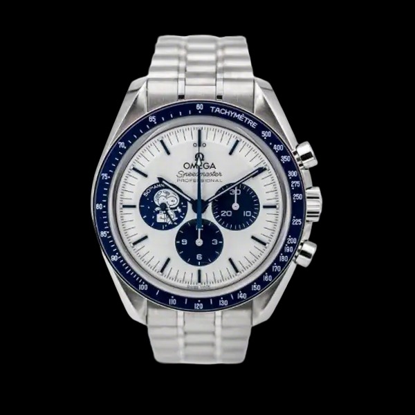 Omega Speedmaster Silver Snoopy Award Replica