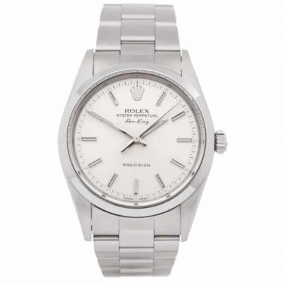 Rolex Air King 14000 Stainless Steel White Dial Replica