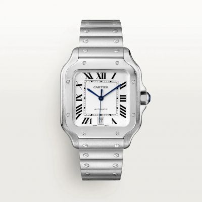 Cartier Santos Large Model Classic Silver WSSA0018