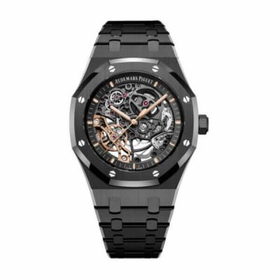 Audemars Piguet black skeleton replica watch