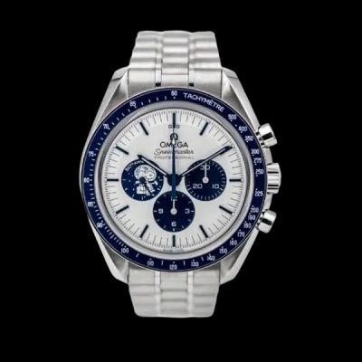 Omega Speedmaster Silver Snoopy Award Replica